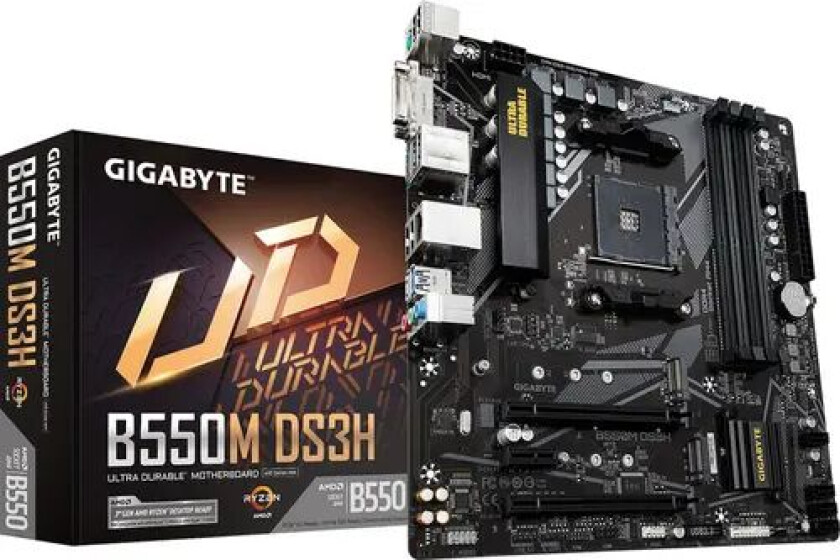 Gigabyte B550m Ds3h Mikro Atx Hovedkort