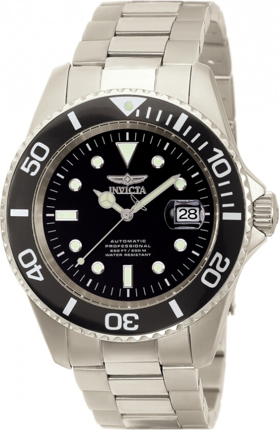 Pro Diver 0420 - Automatisk - Sølv - Herreklokker - Titanium - Mineral