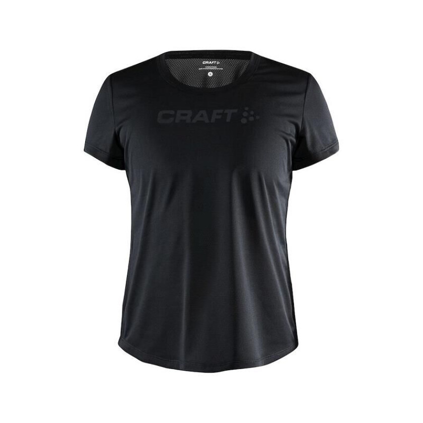 CRAFT Core Essence Ss Mesh Tee W Black Lett Treningstrøye M