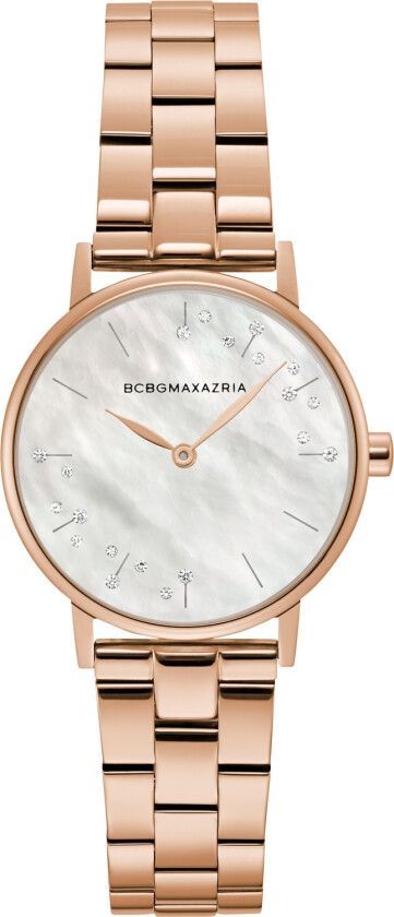 Ladies BG50822002 - Kvarts - Rosegull - Dameklokker - Rustfritt stål - ledd m/pin - Mineral