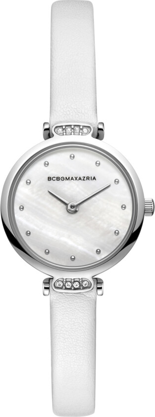 Ladies BG50997006 - Kvarts - Sølv - Dameklokker - Skinn - Mineral