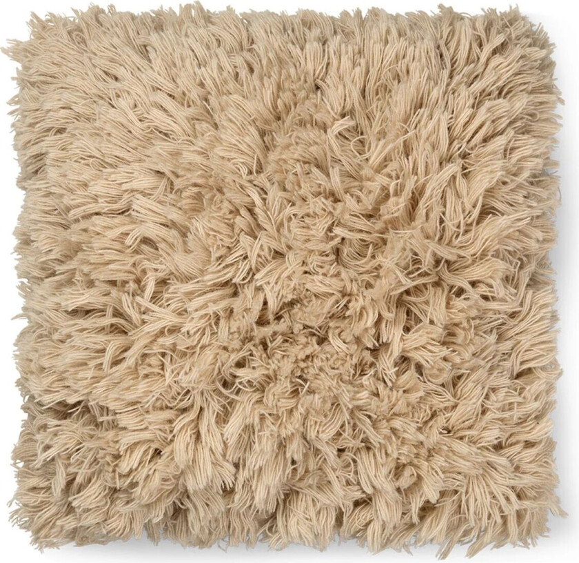 Bilde av Meadow High Pile pute 50 x 50 cm Light Sand