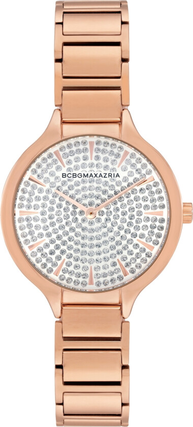 Ladies BG50678011 - Kvarts - Rosegull - Dameklokker - Rustfritt stål - ledd m/pin - Mineral