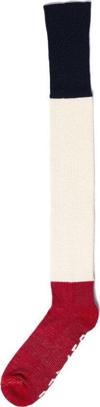 Unisex Sjoa Sock 34-36, Vanilla/Jester Red/New Navy