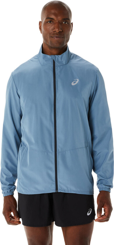 Asics Men's Core Jacket XS, Steel Blue