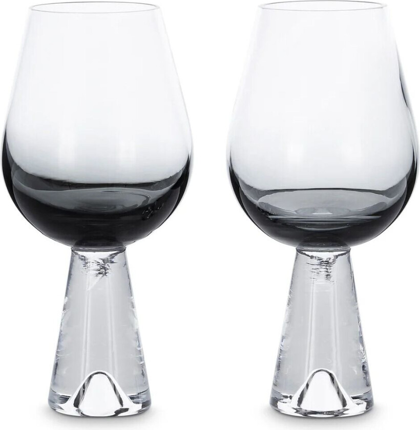 Tank vinglass 2-stk. Svart