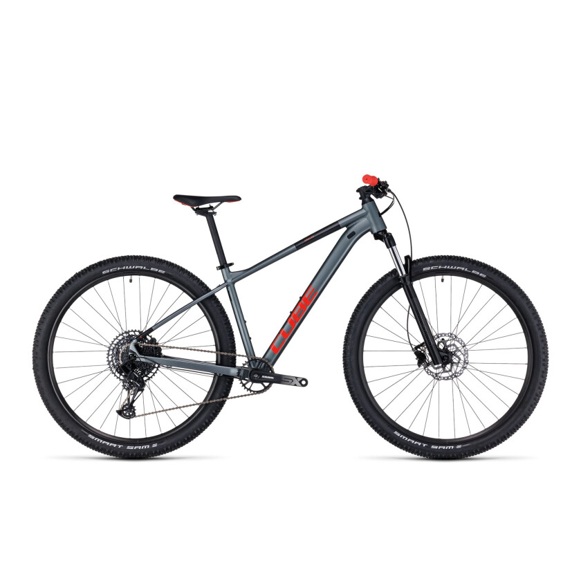 Cube Analog HD RLO SX12 23, terrengsykkel, MTB-sykkel, hardtail, unisex Flashgrey´N´Red