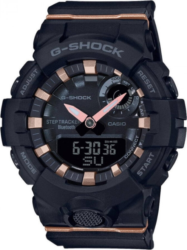 G-Shock GMA-B800-1AER - Anadigi - Sort - Herreklokker - Resin - Mineral