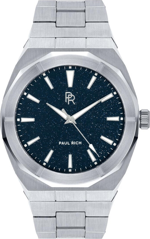 Ta over verden med - Paul Rich Star Dust - Silver - Kvarts - Sølv - Herreklokker - Rustfritt stål - ledd m/pin -