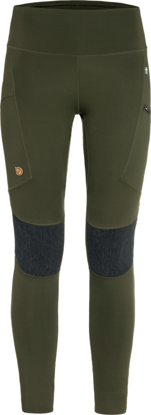 Abisko Trekking Tights Hd W Deep Forest XXS