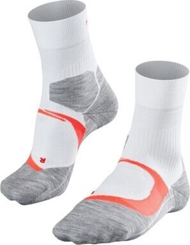 FALKE RU4 Cool, W's, Løpesokker White Neon Red 39-40