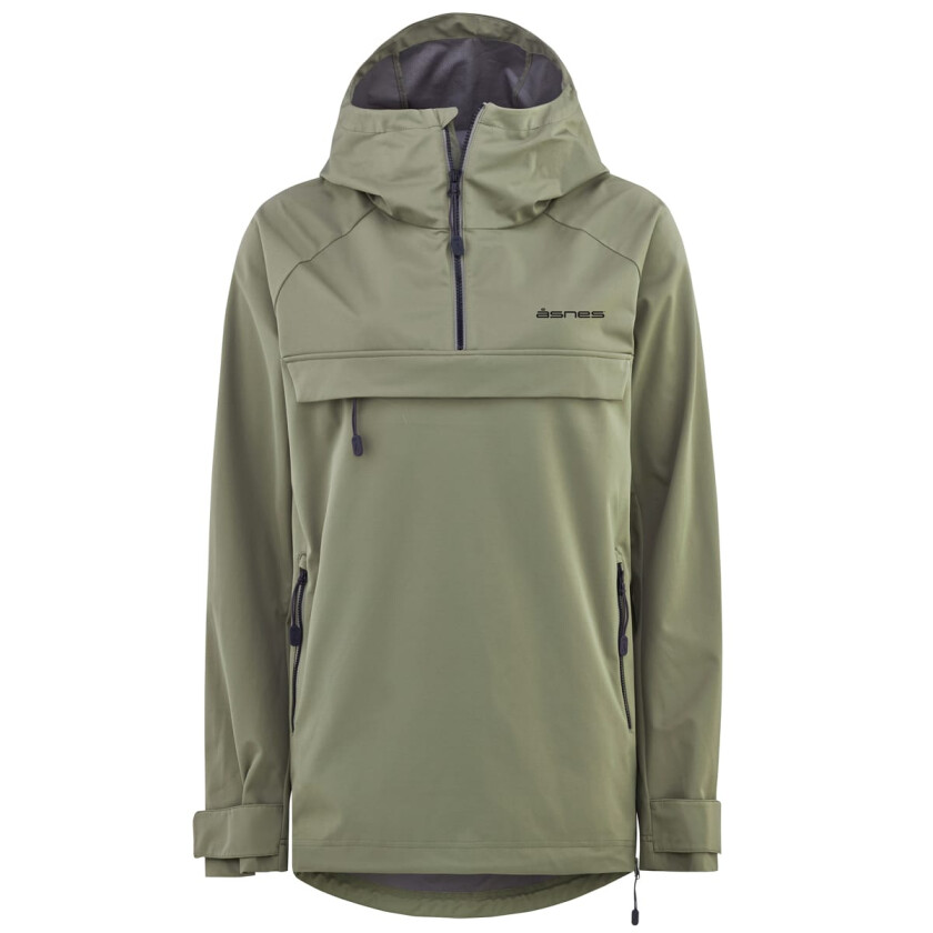 Tinde Anorakk Wmn Olive Grey L