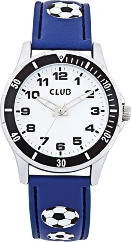 30M Blue White A56522-1S0A - Kvarts - Sølv - Unisex - Skinn - Mineral