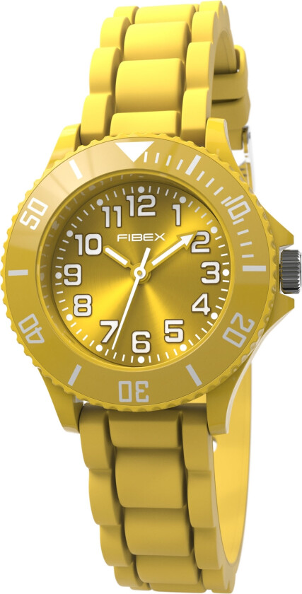 Normalt å ikke være normal - Fibex Fun Diver Yellow FIBEXFD03 - Kvarts - Gul - Unisex - Silikon -