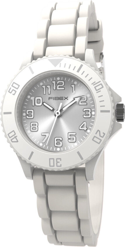 Ha det gøy med - Fibex Fun Diver White FIBEXFD02 - Kvarts - Hvit - Unisex - Silikon -
