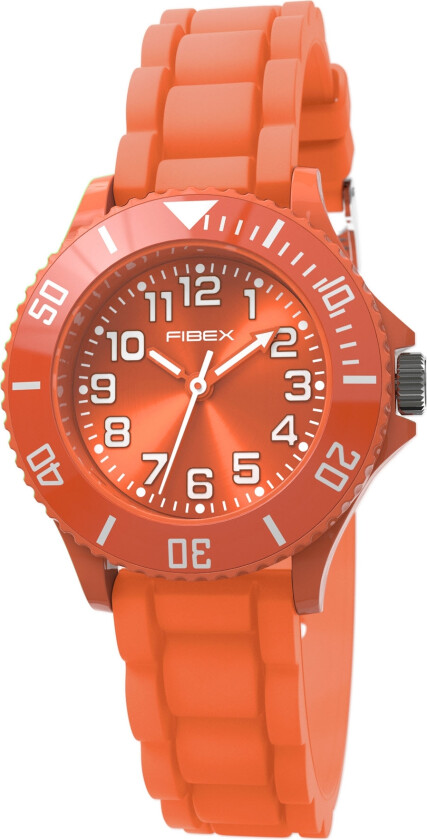 Ansvarets røtter og uavhengighets vinger - Fibex Fun Diver Orange FIBEXFD04 - Kvarts - Oransje - Unisex - Silikon -