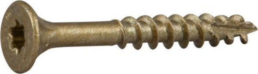ESSDRIVE Treskrue 5 mm Ø, forsenket, CorrSeal 60 mm, 100-pakning
