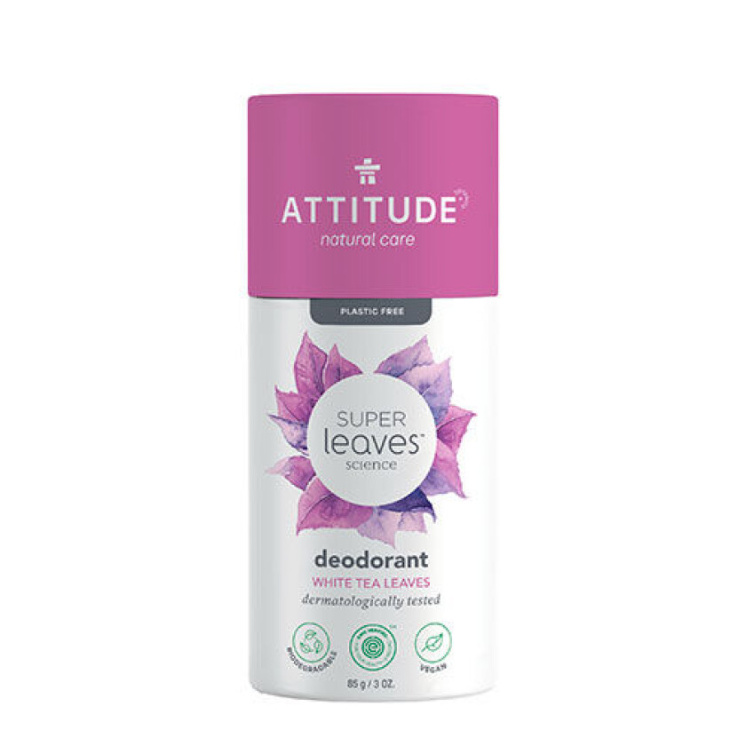 Attitude Super Leaves Deodorant White Tea Leaves - 85 g