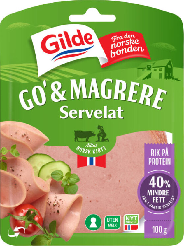 Servelat 100g Go & Mager