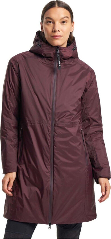 Women's Transition Coat M, Aubergine