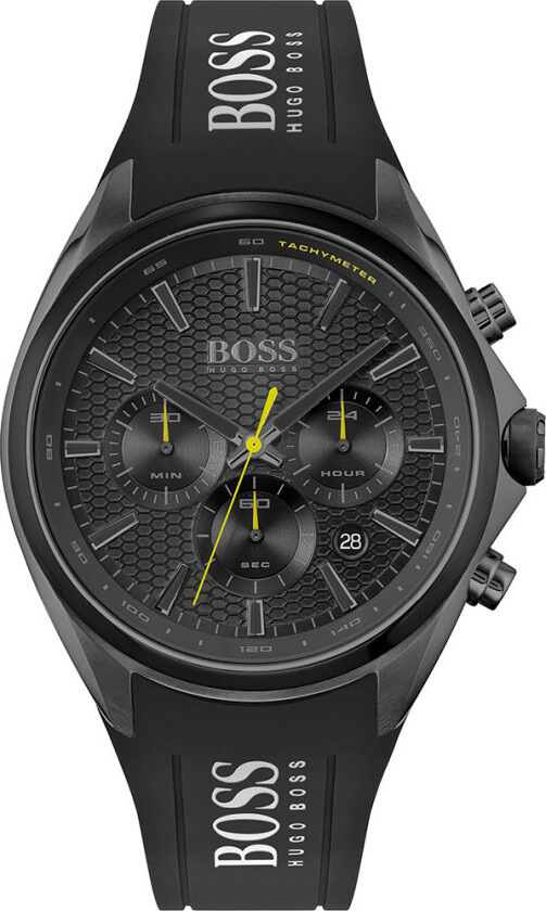 Distinct 1513859 - Kvarts - Sort - Herreklokker - Silikon - Mineral