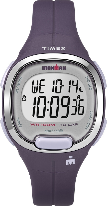 Ironman Transit TW5M19700 - Digital - Lilla - Dameklokker - Resin - Akryl