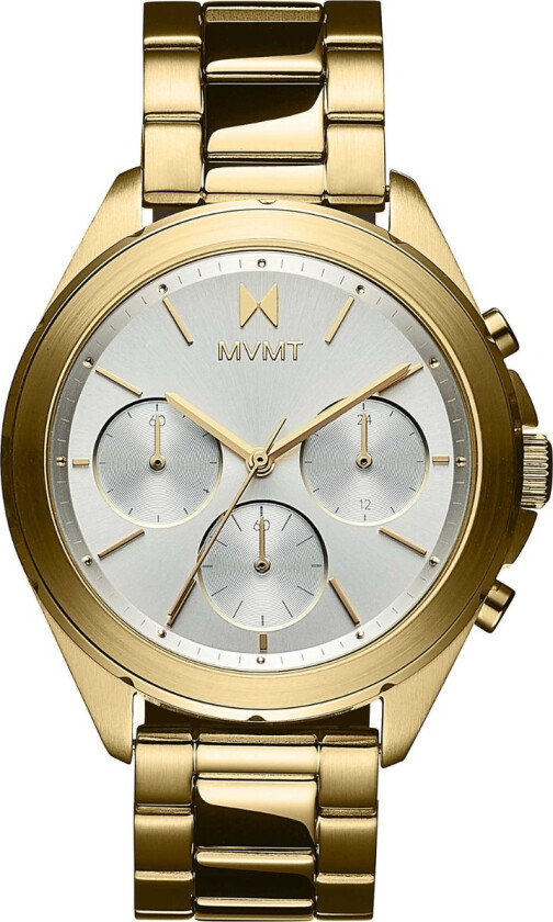 Getaway 39mm 28000128-D - Kvarts - Gull - Dameklokker - Rustfritt stål - ledd m/pin - Mineral