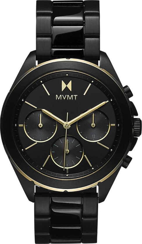 Getaway 39mm 28000129-D - Kvarts - Sort - Dameklokker - Rustfritt stål - ledd m/pin - Mineral