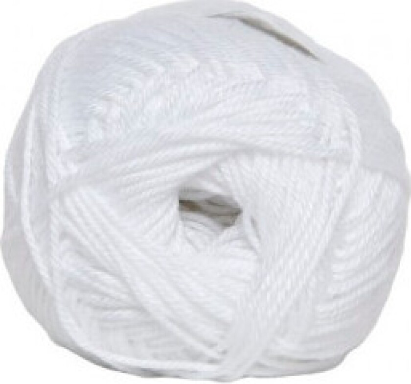Diamond Cotton Garn 100 Hvit