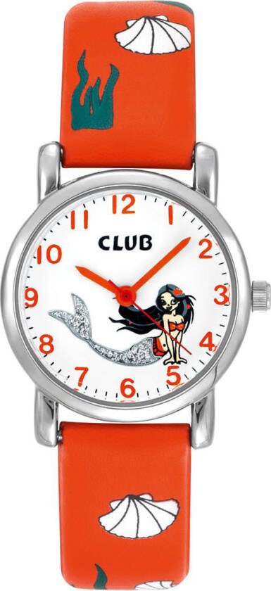 30M Orange White A56549-4S0A - Kvarts - Sølv - Unisex - Gummi - Mineral