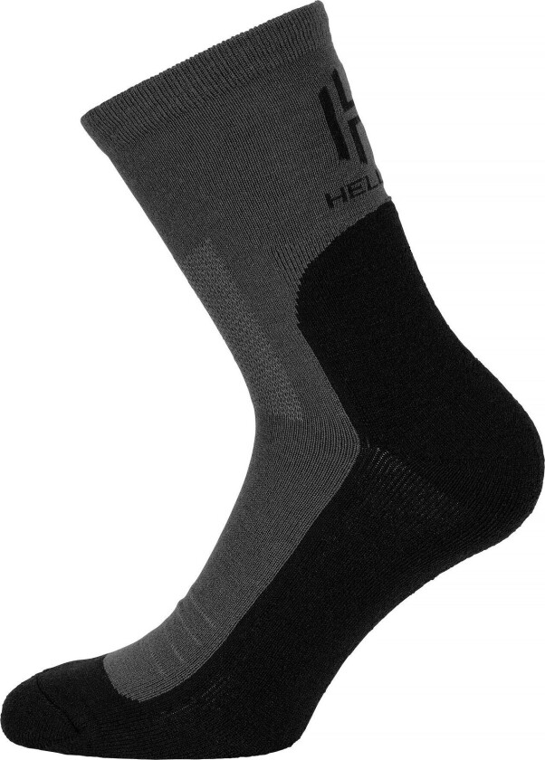 Running Mid Comfort Sock 44-47, Asphalt