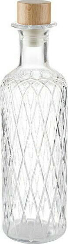 Glass Karaffel-diamant- 28cm 0,8l