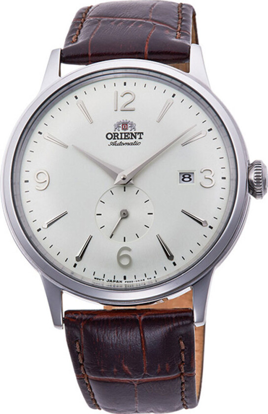 Bambino Automatic RA-AP0002S - Automatisk - Sølv - Herreklokker - Skinn - Mineral