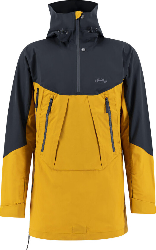Unisex Abisku Hybrid Anorak XS, Gold/Charcoal