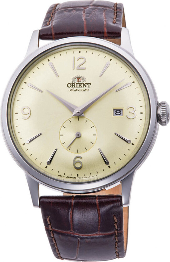 Bambino Automatic RA-AP0003S - Automatisk - Sølv - Herreklokker - Skinn - Mineral