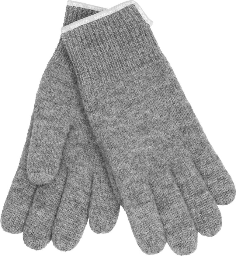 Wool Glove A/Grey Melange 8.5