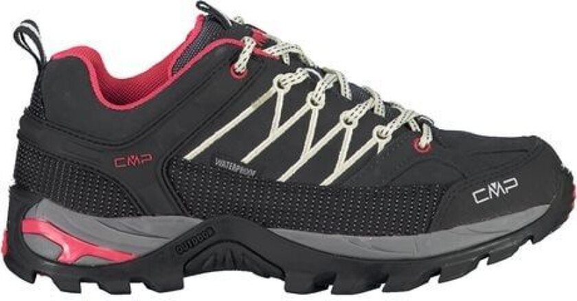 Rigel Low WP Dame Antracite Off White 38