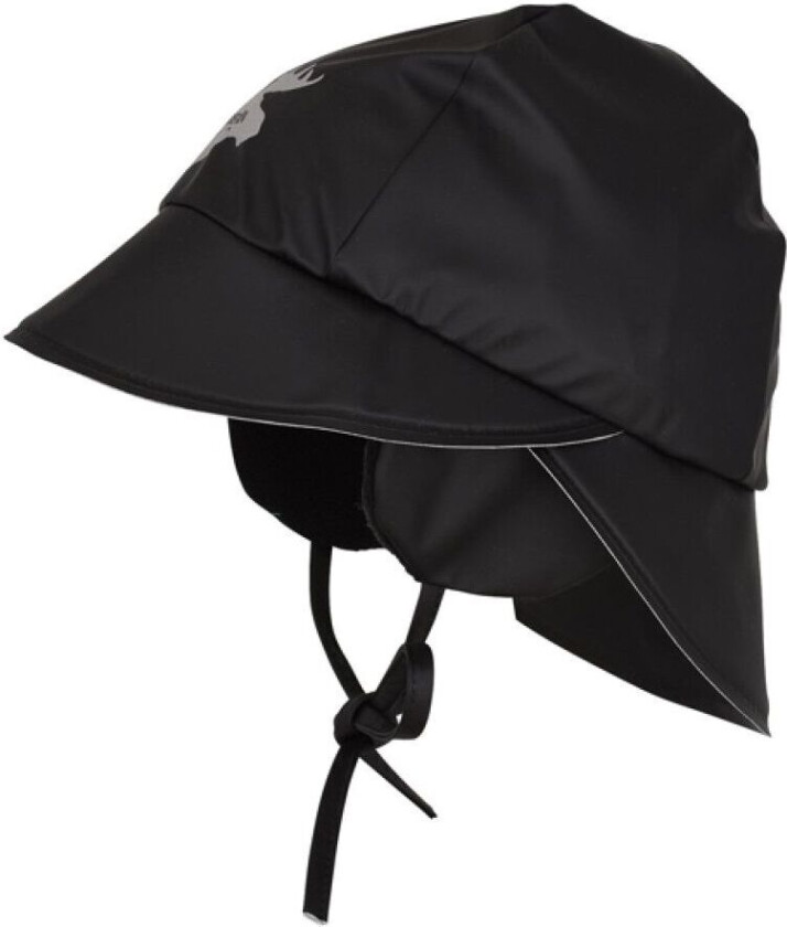 Kids' Hjuvik Rain Hat 52, Black