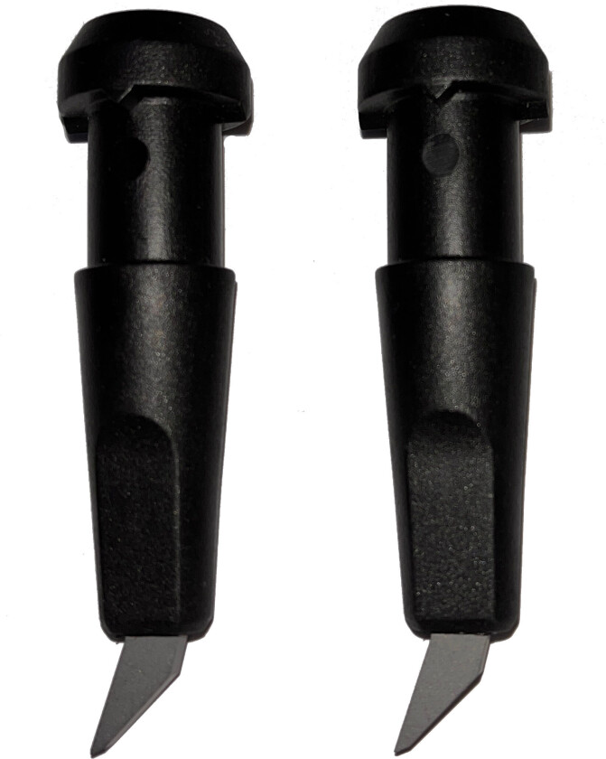 Widia Pole Tip Rollerskis 8.5 mm, Black