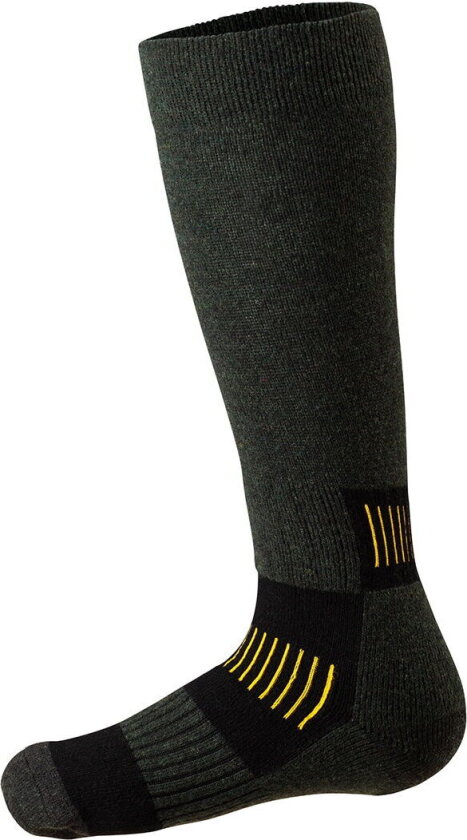 Boot Sock 44-47, Green/Black