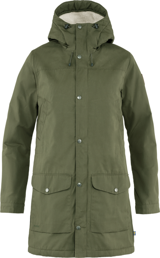 Women's Greenland Winter Parka M, Laurel Green