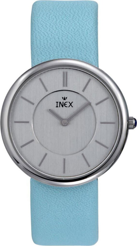 Inex Ladies Silver A69245-3S4I - Kvarts - Sølv - Dameklokker - Skinn - Mineral