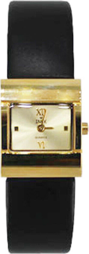 Inex Ladies Gold A6925D7KV - Kvarts - Gull - Dameklokker - Skinn - Mineral