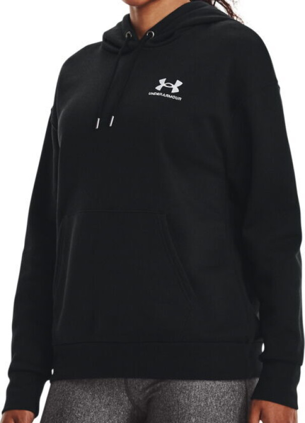 Women's Essential Fleece Hoodie S, Black