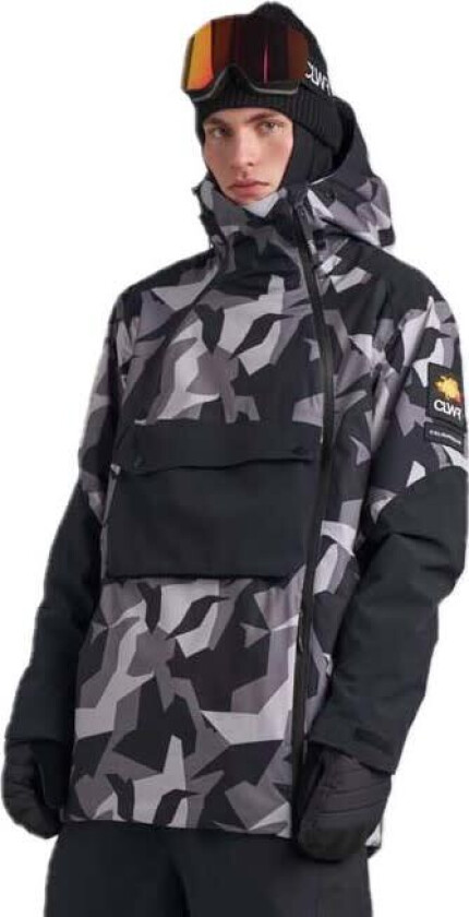Men's Foil Anorak (2023) S, Camo Grey