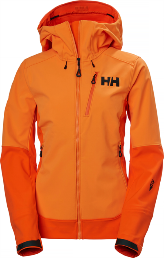 Odin Mountain Softshell Jakke, dame Poppy Orange S