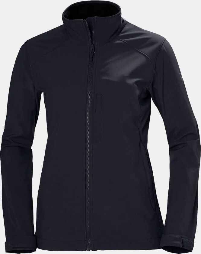 Dame Paramount Softshell-jakke Svart S MarineblåS