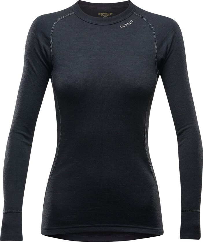 Duo Active Merino 205 Shirt Dame A/Black XS