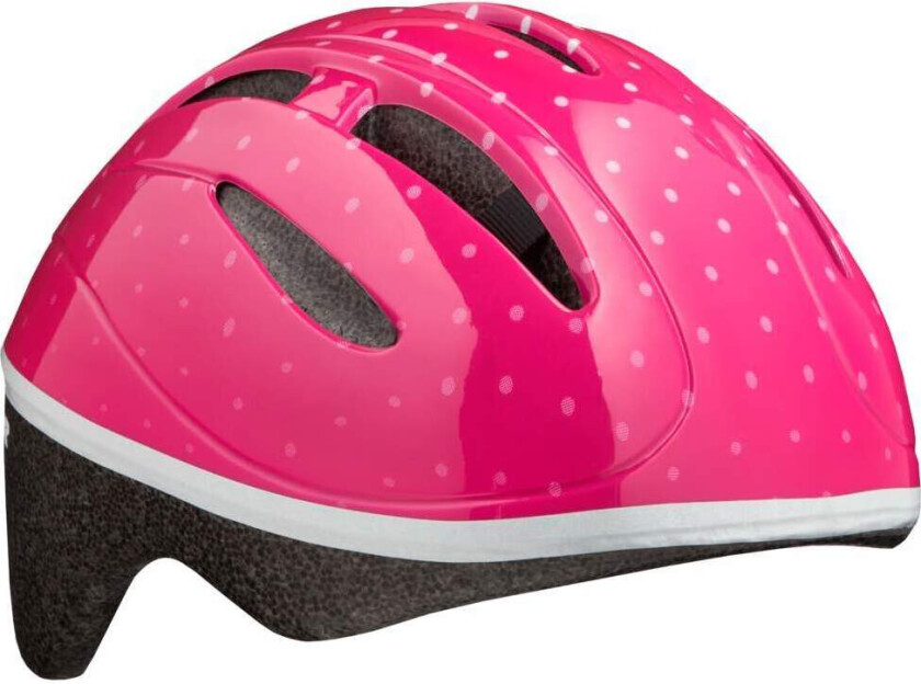 Sykkelhjelm Bob+ Pink Dots 46-52cm