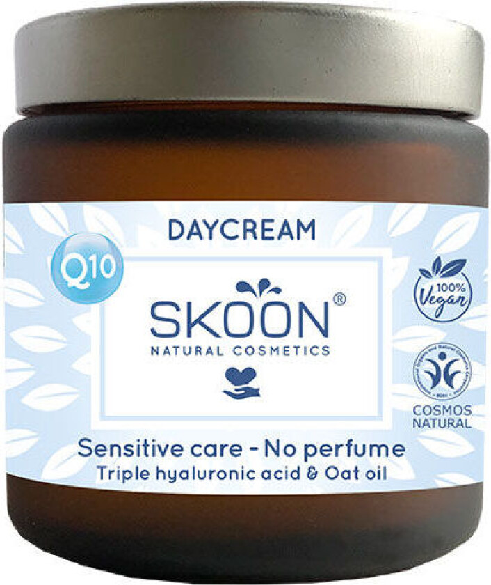 Sensitive Day Cream med Q10 og Hyaluron - 90 ml